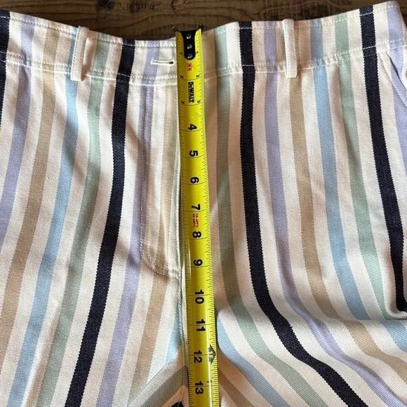 Tory Burch Wide leg crop military canvas pants 🤩 - Picture 13 of 16